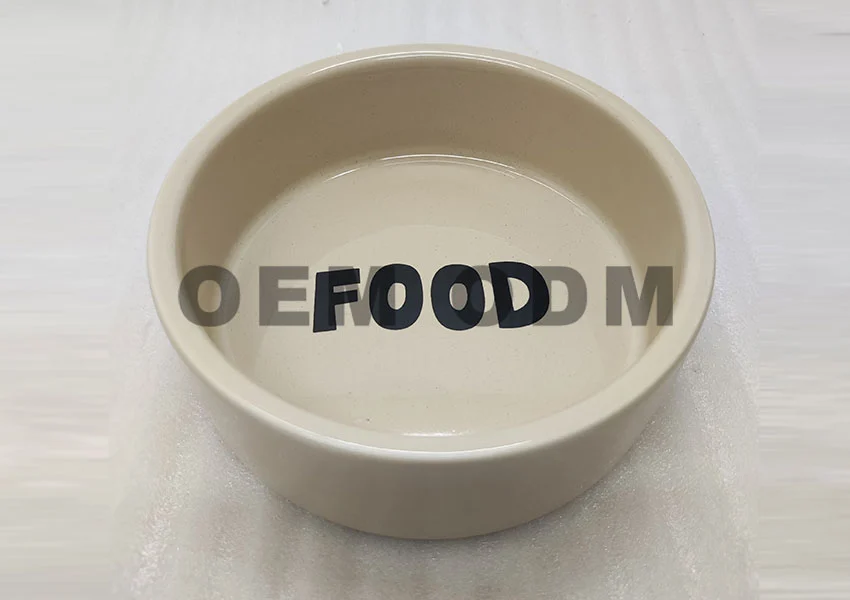 Ceramic Cat Food Bowl